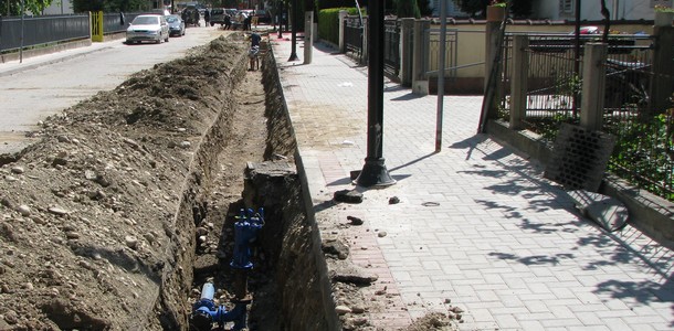 Реконструирана водоводната мрежа на улиците 9-ти Мај и Мирче Ацев